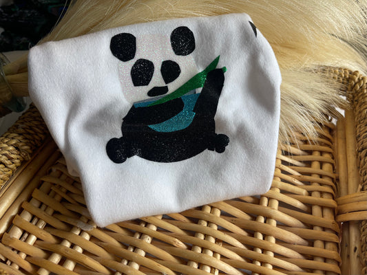 Panda onesie (personalized available ) - Young Hugs